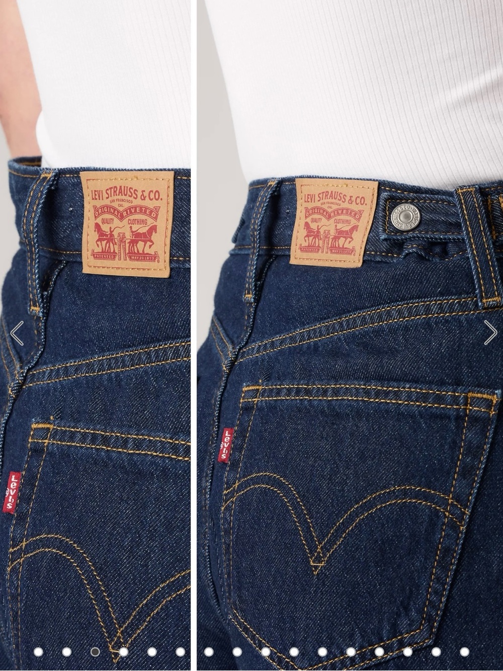 NWOT Levi’s Cinch Baggy Lightweight Women's Jeans